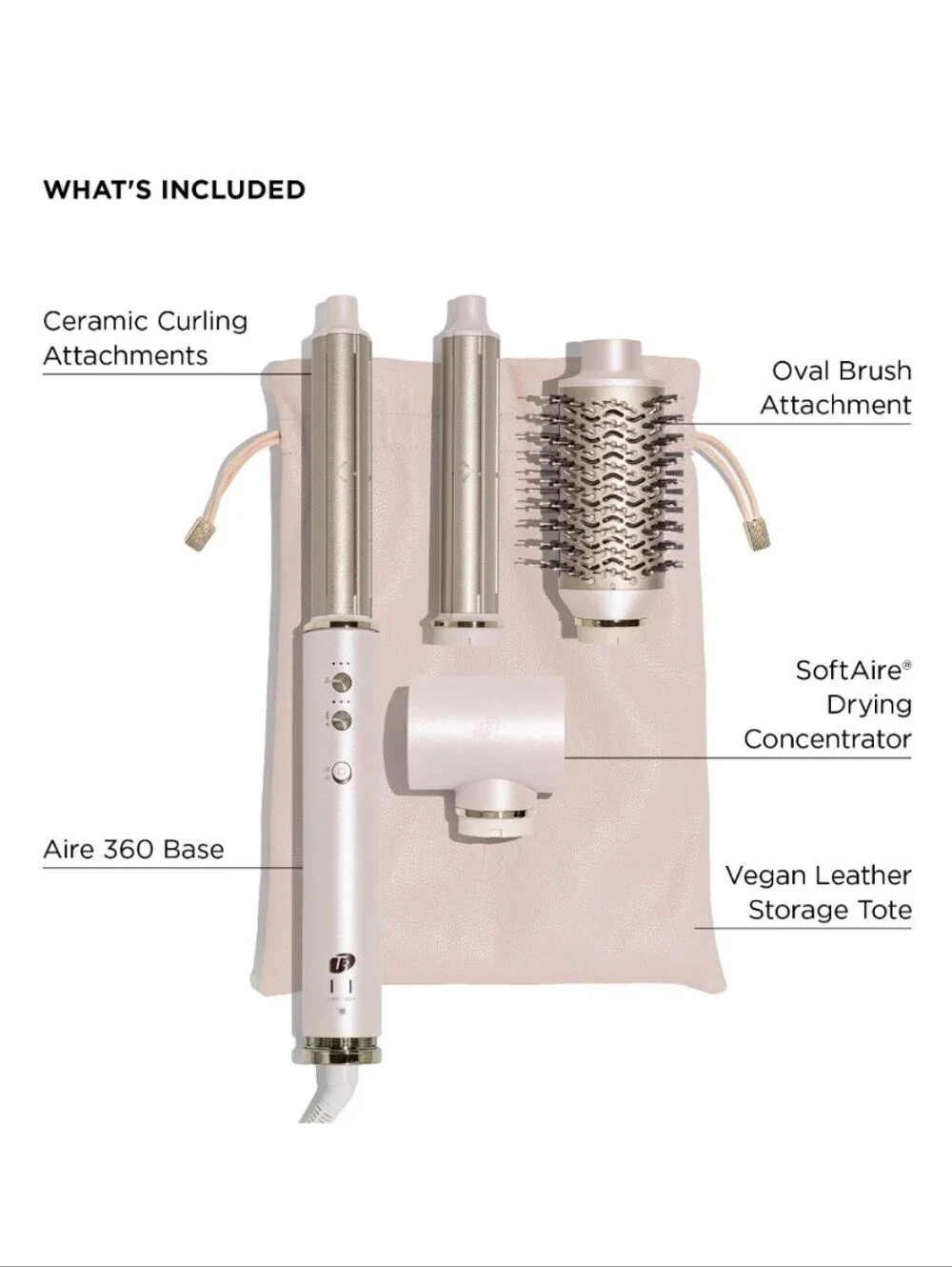 T3 Aire 360 Ceramic Air Styler Blowout Kit